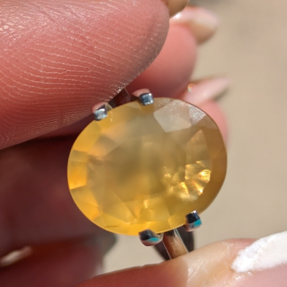 3.36 Carat Mexican Fire Opal, Loose Gemstone - Picture 3 of 5